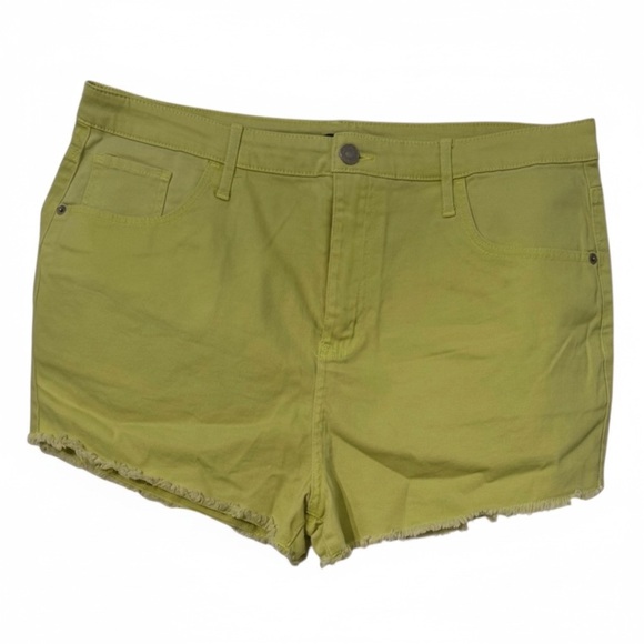 wild fable Pants - Wild Fable Neon Green Jean Shorts